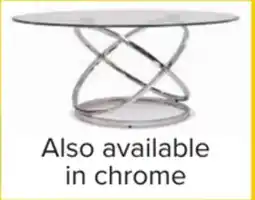 Leon's Axis 48 Coffee Table - Chrome offer