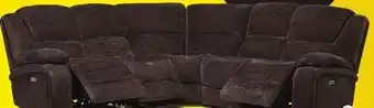 Leon's Maxwell 5-Piece Power Reclining Sectional - Brown offer