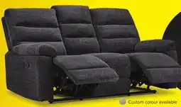 Leon's Lucie Dual Reclining Sofa - Charcoal offer