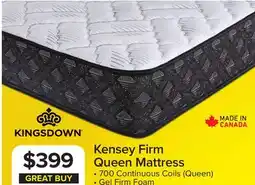 Leon's Kingsdown - Kensey Firm Queen Mattress offer