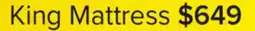 Leon's Kingsdown - Kensey Firm King Mattress offer