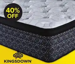 Leon's Kingsdown Percy Medium Euro Top Queen Mattress offer