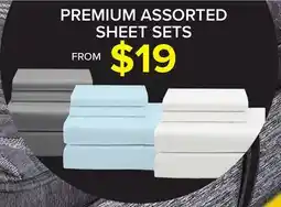 Leon's PREMIUM ASSORTED SHEET SETS offer