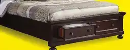 Leon's Chester 3-Piece Queen Storage Bed - Cherry offer