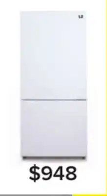 Leon's L2 White Bottom-Freezer Refrigerator (18.7 cu. ft.) - LRB19B5AWWC offer