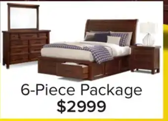 Leon's Eden 6-Piece Queen Storage Bedroom Package - Dark Brown offer