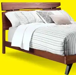 Leon's Camila 3-Piece Queen Bed - Rustic Brown offer