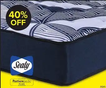 Leon's Sealy Posturepedic Plus Sterling - Callie II Firm Tight Top Queen Mattress offer