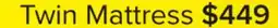 Leon's Serta Prosper Firm Euro Top Twin Mattress offer