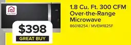 Leon's LG Stainless Steel Over-the-Range Smart Microwave 1.8 Cu. - MVEM1825F offer
