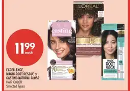 Shoppers Drug Mart EXCELLENCE, MAGIC ROOT RESCUE or CASTING NATURAL GLOSS HAIR COLOR offer