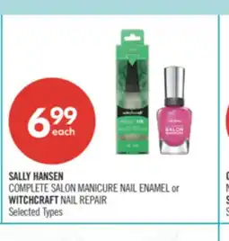Shoppers Drug Mart SALLY HANSEN COMPLETE SALON MANICURE NAIL ENAMEL OR WITCHCRAFT NAIL REPAIR offer