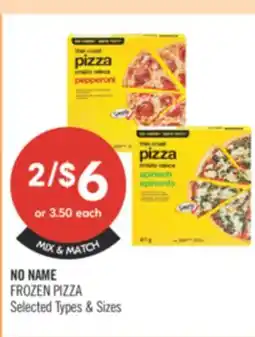 Shoppers Drug Mart NO NAME FROZEN PIZZA offer