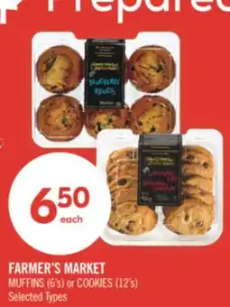 Shoppers Drug Mart FARMER'S MARKET MUFFINS (6's) or COOKIES (12's) offer