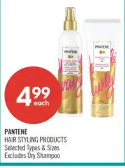 Shoppers Drug Mart PANTENE HAIR STYLING PRODUCTS offer