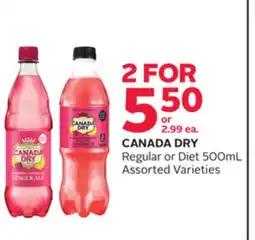 Rexall CANADA DRY offer
