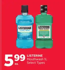 Rexall LISTERINE Mouthwash offer