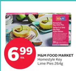 Rexall M&M FOOD MARKET Homestyle Key Lime Pies offer