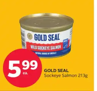 Rexall GOLD SEAL Sockeye Salmon offer