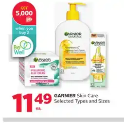 Rexall GARNIER Skin Care offer