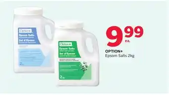 Rexall OPTION+ Epsom Salts offer