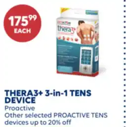 Wellwise by Shoppers THERA3+ 3-in-1 TENS DEVICE Proactive offer