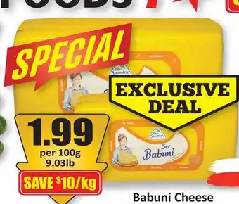 Starsky Babuni Cheese offer