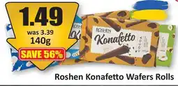Starsky Roshen Konafetto Wafers Rolls offer