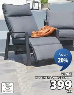 JYSK VONGE RECLINER LOUNGE CHAIR offer