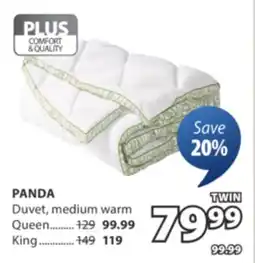 JYSK PANDA Duvet offer