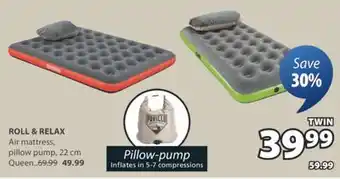 JYSK ROLL & RELAX Air mattress Twin offer
