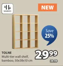 JYSK TOLNE Multi-tier wall shelf offer