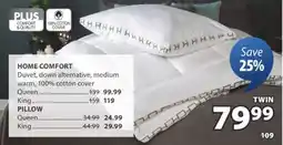 JYSK HOME COMFORT Duvet offer