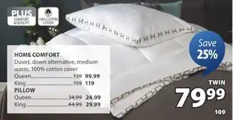 JYSK HOME COMFORT Duvet offer