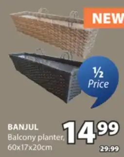 JYSK BANJUL Balcony planter offer