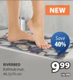 JYSK RIVERBED Bathtub mat offer