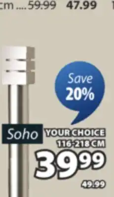 JYSK SOHO CURTAIN ROD offer