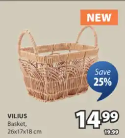 JYSK VILIUS Basket offer