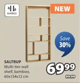 JYSK SALTRUP Multi-tier wall shelf offer