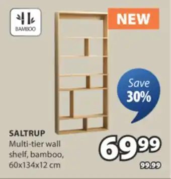 JYSK SALTRUP Multi-tier wall shelf offer