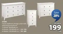 JYSK STOKE Classic bedroom storage series offer