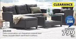 JYSK MOLKOM Patio conversation set offer