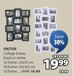 JYSK VIKTOR Collage frame offer