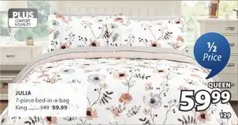 JYSK JULIA 7-piece bed-in-a-bag offer