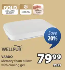 JYSK VARDO Memory foam pillow offer