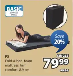 JYSK F3 Fold-a-bed offer