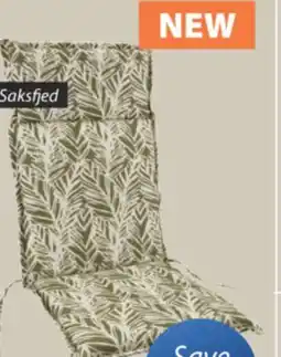 JYSK SAKSFJED Outdoor high-back position cushion offer