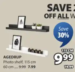 JYSK AGEDRUP Photo shelf offer