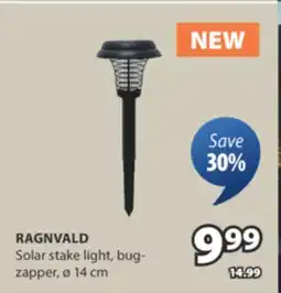 JYSK RAGNVALD Solar stake light offer