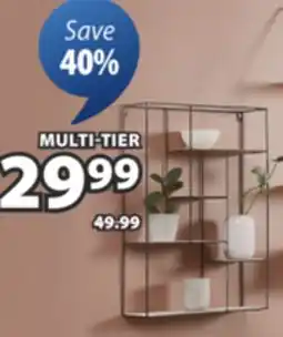 JYSK HEJLSMINDE MULTI-TIER Wall Shelf offer